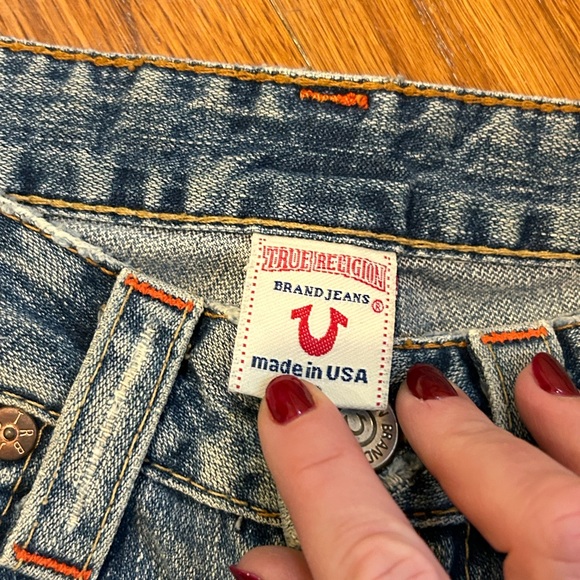 Rare vintage True Religion patchwork jeans 28 - Picture 6 of 6